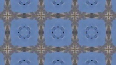 geometrik süsleme biçiminde kusursuz vektör deseni