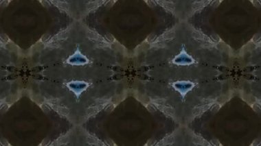 Dikensiz geometrik süslemeli görüntü. Soyut illüzyon arka planı