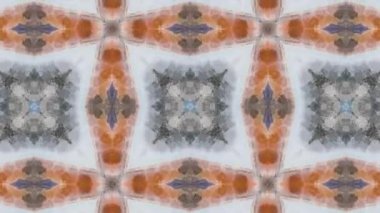 Dikensiz geometrik süslemeli görüntü. Soyut illüzyon arka planı