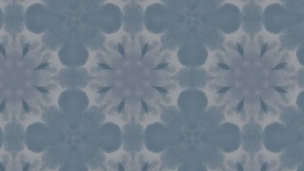 Seamless vector pattern in geometric ornamental style — Stock Video