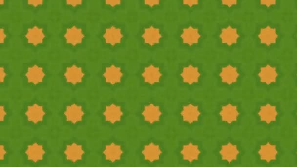 Patrón vectorial sin costuras en estilo ornamental geométrico — Vídeos de Stock