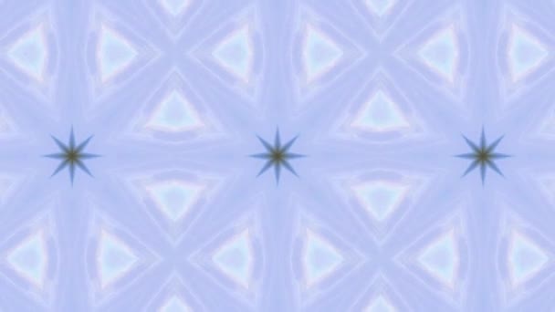 Sömlös vektor mönster i geometrisk prydnadsstil — Stockvideo