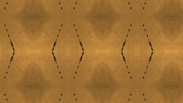 Verfilmung Mit Nahtlosem Geometrischen Ornamentmuster Hintergrund Abstrakter Illusionen — Stockvideo