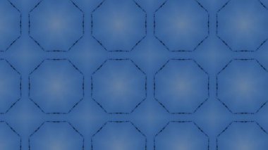 Dikensiz geometrik süslemeli görüntü. Soyut illüzyon arka planı