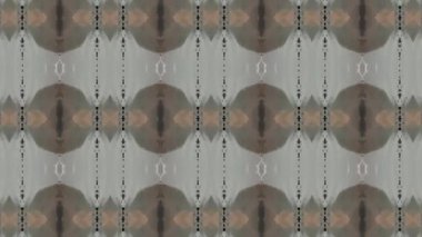 Dikensiz geometrik süslemeli görüntü. Soyut illüzyon arka planı
