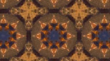 Dikensiz geometrik süslemeli görüntü. Soyut illüzyon arka planı