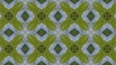 Dikensiz geometrik süslemeli görüntü. Soyut illüzyon arka planı