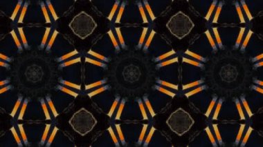 Dikensiz geometrik süslemeli görüntü. Soyut illüzyon arka planı