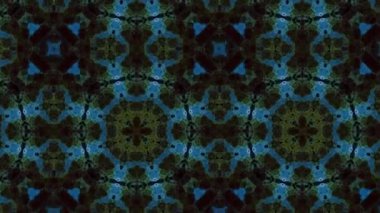 Dikensiz geometrik süslemeli görüntü. Soyut illüzyon arka planı