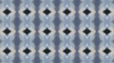 Dikensiz geometrik süslemeli görüntü. Soyut illüzyon arka planı