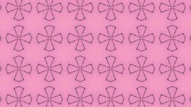 Dikensiz geometrik süslemeli görüntü. Soyut illüzyon arka planı