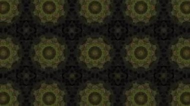 Dikensiz geometrik süslemeli görüntü. Soyut illüzyon arka planı