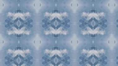 Dikensiz geometrik süslemeli görüntü. Soyut illüzyon arka planı