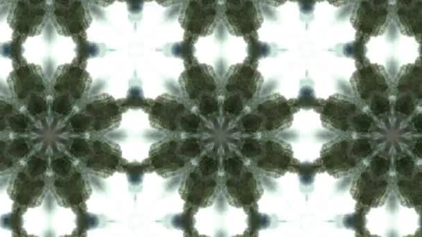 具有无缝几何装饰图案的图像 抽象幻象背景 — 图库视频影像