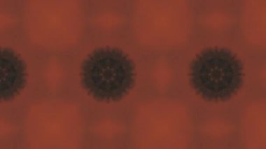 Dikensiz geometrik süslemeli görüntü. Soyut illüzyon arka planı