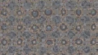 Dikensiz geometrik süslemeli görüntü. Soyut illüzyon arka planı