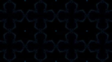 Dikensiz geometrik süslemeli görüntü. Soyut illüzyon arka planı