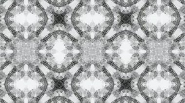 Dikensiz geometrik süslemeli görüntü. Soyut illüzyon arka planı