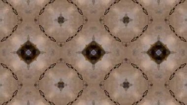 Dikensiz geometrik süslemeli görüntü. Soyut illüzyon arka planı