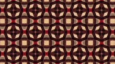 Dikensiz geometrik süslemeli görüntü. Soyut illüzyon arka planı