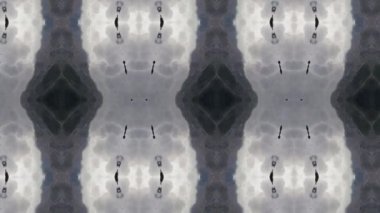 Dikensiz geometrik süslemeli görüntü. Soyut illüzyon arka planı