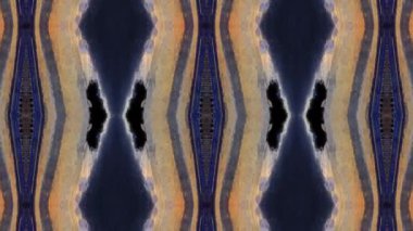 Dikensiz geometrik süslemeli görüntü. Soyut illüzyon arka planı