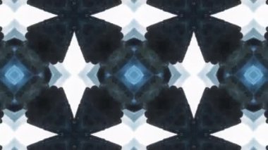 Dikensiz geometrik süslemeli görüntü. Soyut illüzyon arka planı