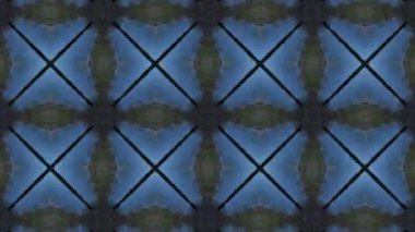 Dikensiz geometrik süslemeli görüntü. Soyut illüzyon arka planı