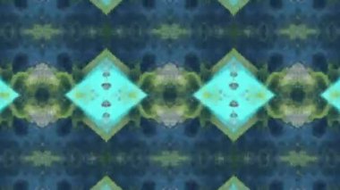 Dikensiz geometrik süslemeli görüntü. Soyut illüzyon arka planı