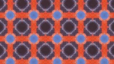 Dikensiz geometrik süslemeli görüntü. Soyut illüzyon arka planı