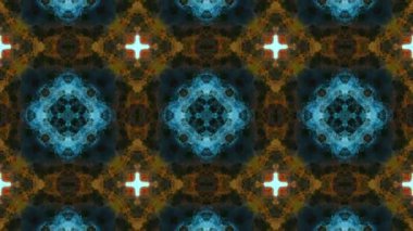 Dikensiz geometrik süslemeli görüntü. Soyut illüzyon arka planı