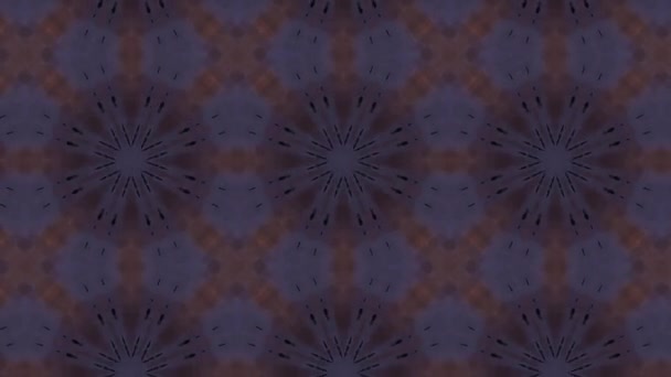 Bilder Med Sömlösa Geometriska Prydnadsmönster Abstrakt Illusion Bakgrund — Stockvideo