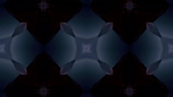 Безшовний векторний візерунок в геометричному декоративному стилі — стокове відео