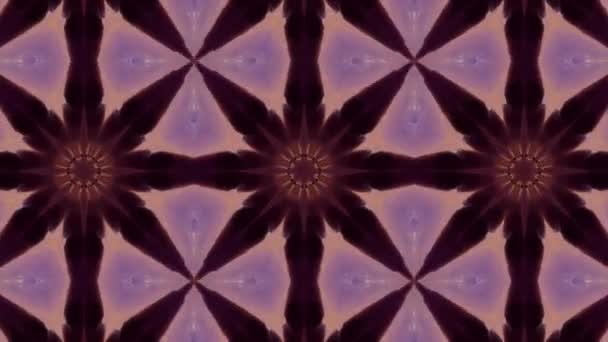 Zökkenőmentes Geometriai Díszítőmintázatú Felvételek Absztrakt Illúziós Háttér — Stock videók