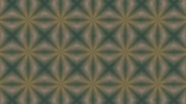 Verfilmung Mit Nahtlosem Geometrischen Ornamentmuster Hintergrund Abstrakter Illusionen — Stockvideo