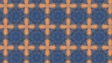 Dikensiz geometrik süslemeli görüntü. Soyut illüzyon arka planı