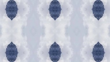 Dikensiz geometrik süslemeli görüntü. Soyut illüzyon arka planı