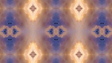 Dikensiz geometrik süslemeli görüntü. Soyut illüzyon arka planı