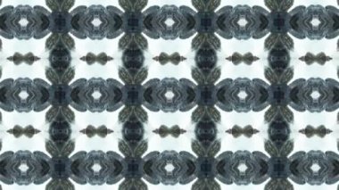 Dikensiz geometrik süslemeli görüntü. Soyut illüzyon arka planı