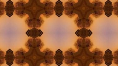 Dikensiz geometrik süslemeli görüntü. Soyut illüzyon arka planı