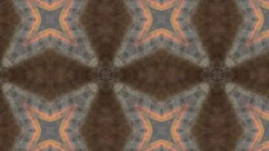 Dikensiz geometrik süslemeli görüntü. Soyut illüzyon arka planı