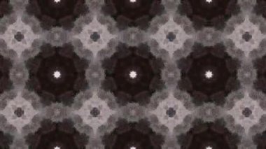 Dikensiz geometrik süslemeli görüntü. Soyut illüzyon arka planı