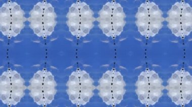 Dikensiz geometrik süslemeli görüntü. Soyut illüzyon arka planı