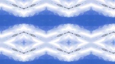 Dikensiz geometrik süslemeli görüntü. Soyut illüzyon arka planı