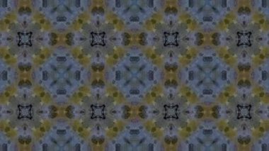 Dikensiz geometrik süslemeli görüntü. Soyut illüzyon arka planı