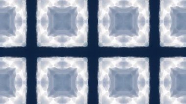 Dikensiz geometrik süslemeli görüntü. Soyut illüzyon arka planı