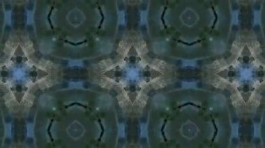 Dikensiz geometrik süslemeli görüntü. Soyut illüzyon arka planı