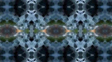 Dikensiz geometrik süslemeli görüntü. Soyut illüzyon arka planı