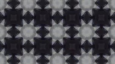 Dikensiz geometrik süslemeli görüntü. Soyut illüzyon arka planı