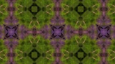 Dikensiz geometrik süslemeli görüntü. Soyut illüzyon arka planı